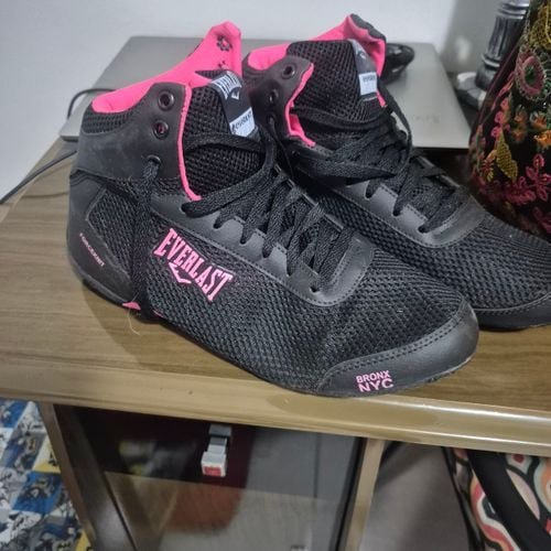 tênis everlast everknit cano alto preto 38