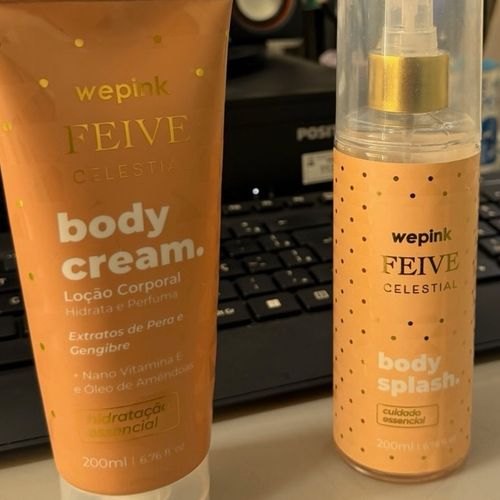 kit wepink feive celestial loção e body splash