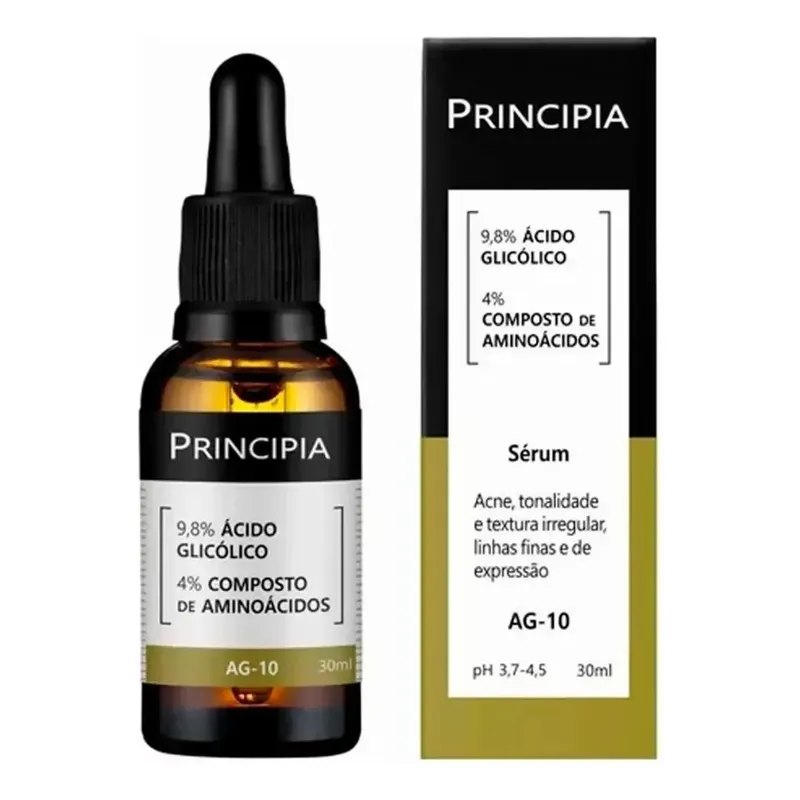 Sérum Facial Principia Ag-10 9,8% Ácido Glicólico