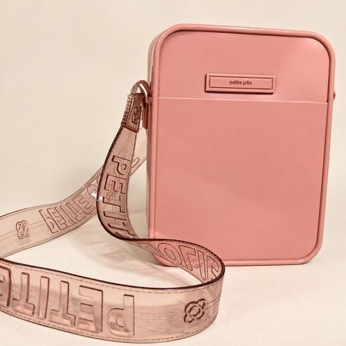 bolsa petite jolie transversal rosa