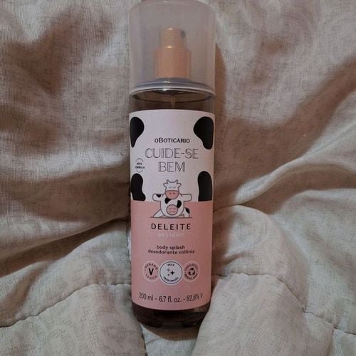 body splash o boticário cuide-se bem deleite 200ml
