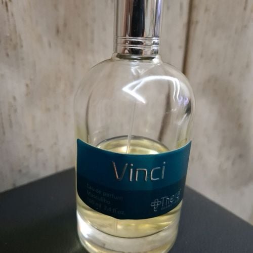 perfume vinci - thera cosméticos - masculino - 100ml - usado
