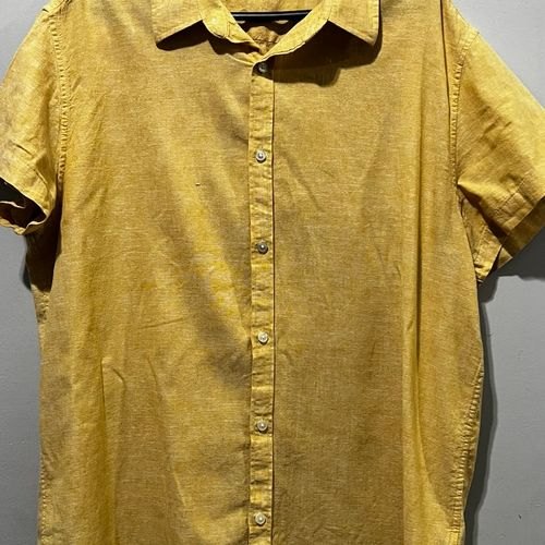 camisa manga curta rolo original linho g