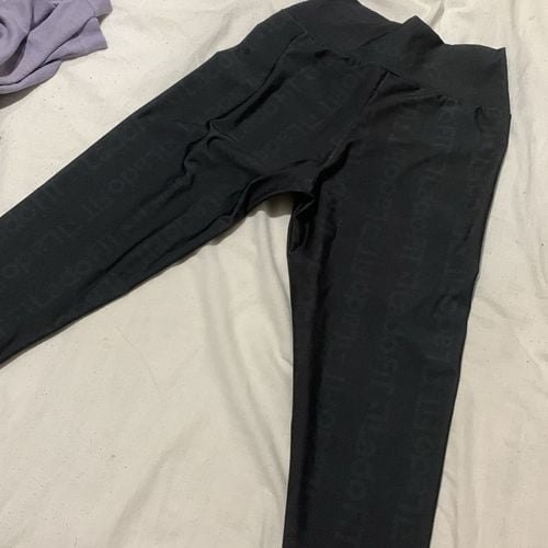 legging esportiva preta único