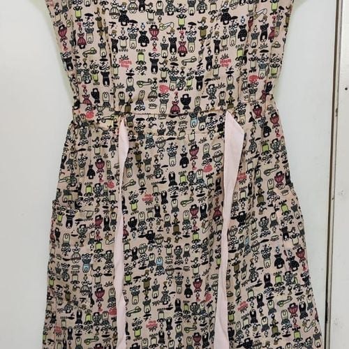vestido manjingcai estampado p