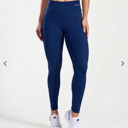 calça legging fit urban poliamida azul m