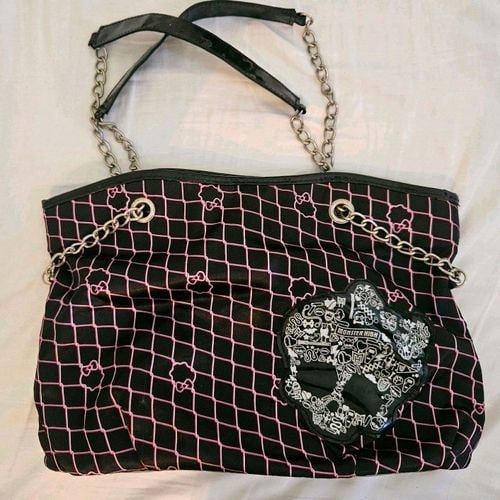 bolsa monster high preta vintage