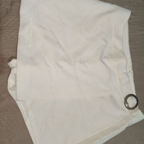 short saia branco g