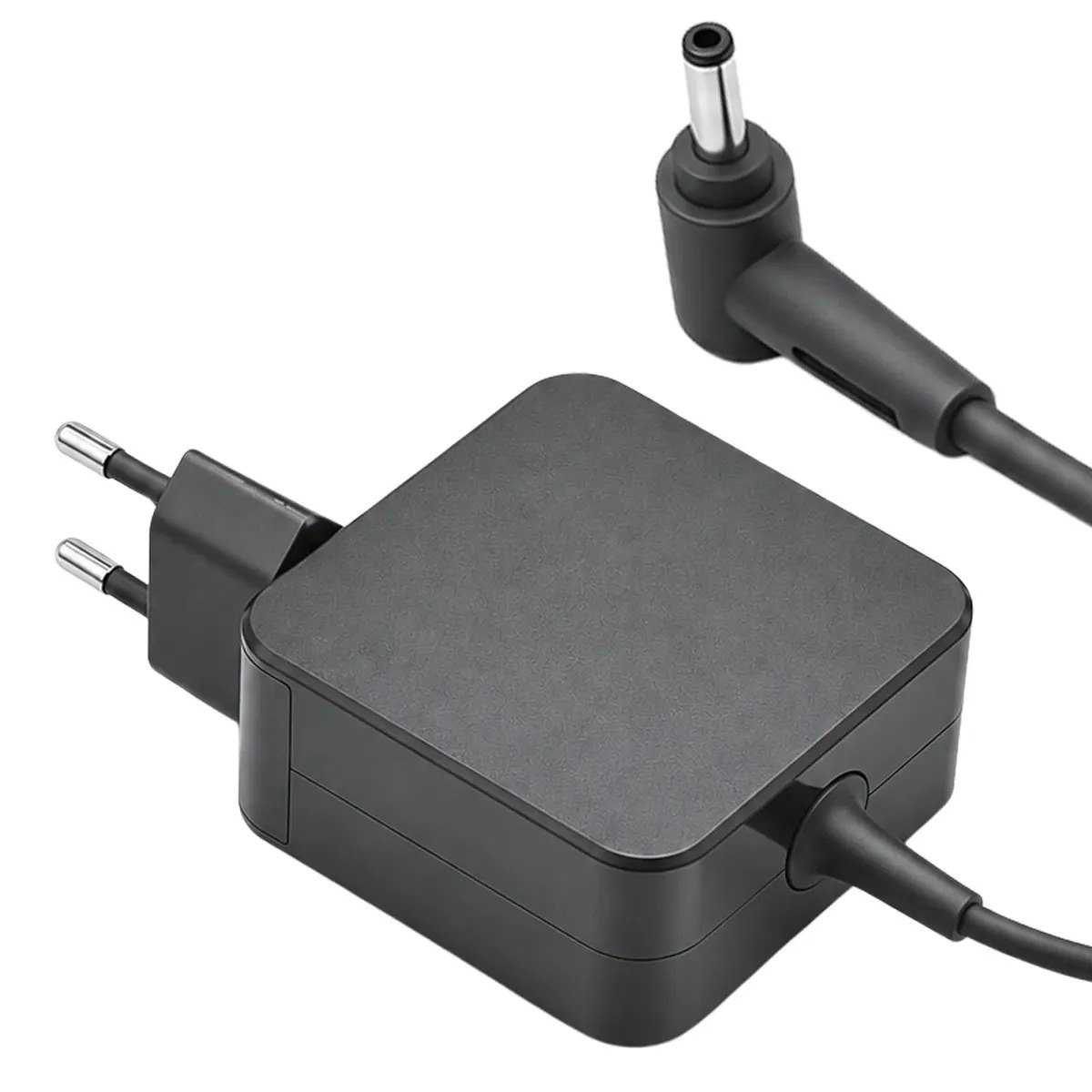 Carregador Portatil Fonte Carregador Carregador Para Notebook Fonte De Alimentacao Carregador Notebook 19v 45w Preto Energia Cabo Tomada Carregamento Rapido Potencia Estavel Seguranca